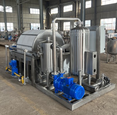 मिठाई उत्पादन में वैक्यूम ड्रम फिल्टर के आवेदन का विश्लेषण